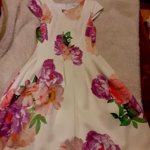 Calvin Klein floral dress